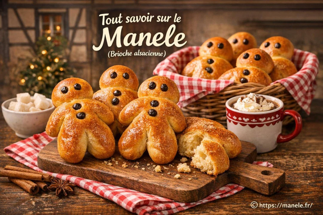 Tout savoir sur le Manele (brioche alsacienne)
