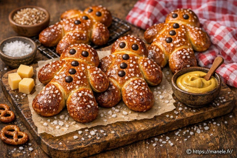 Mannele en pâte bretzel : comment réussir cette recette originale