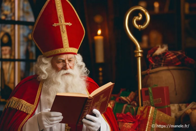 Quelles sont les couleurs de Saint Nicolas et que signifient-elles ?