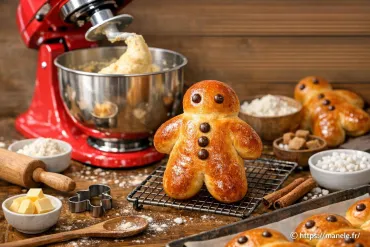 Comment réussir un mannele au robot pâtissier facilement ?