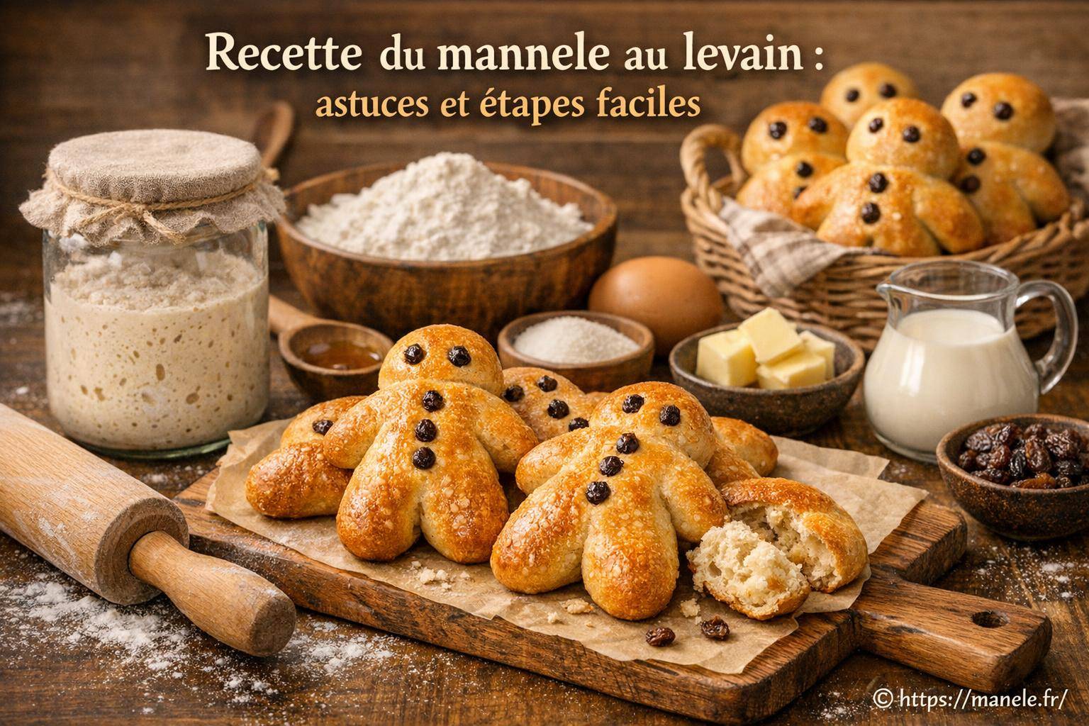 Recette du mannele au levain : astuces et étapes faciles pour réussir