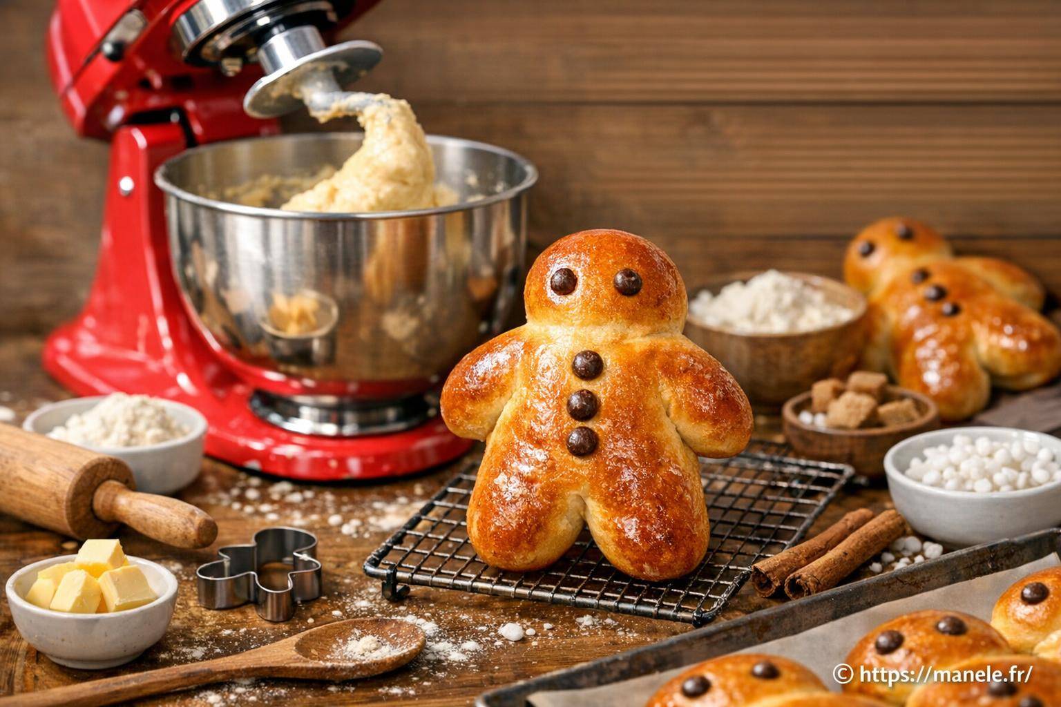 Comment réussir un mannele au robot pâtissier facilement ?