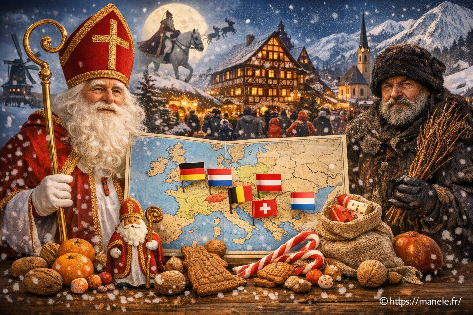 Dans quels pays fête-t-on la Saint Nicolas ?