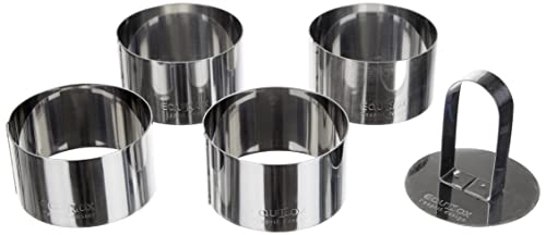 Equinox 508937, Lot de 4 emporte pièces ronds diam. 8 cm hau