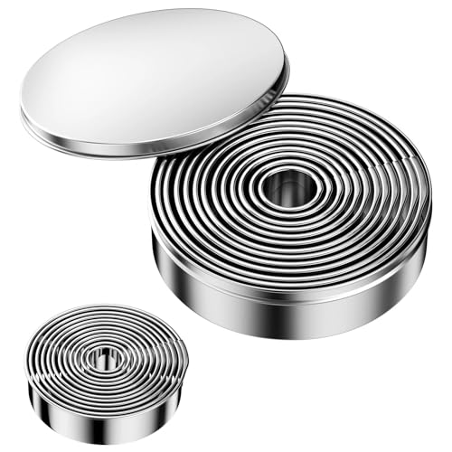 Elsrantor Emporte Piece Patisserie Acier Inoxydable, Pièces 
