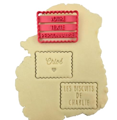 3DKOUPE - Emporte-pièce petit beurre - Personnalisable avec 
