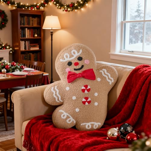 Coussin Noël Bonhomme Pain d'épice