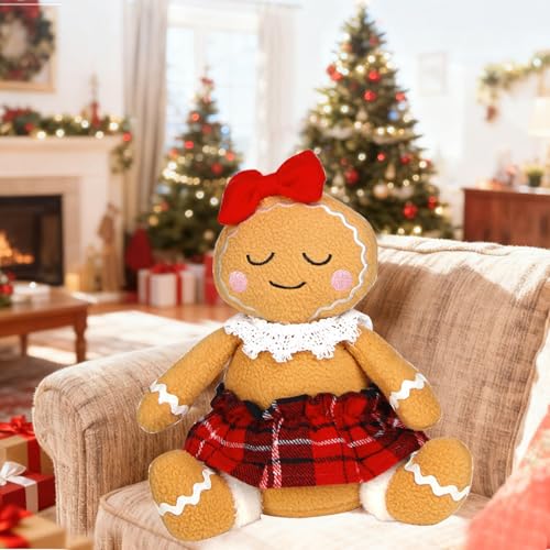 Peluche Bonhomme Pain d'Épices Noël