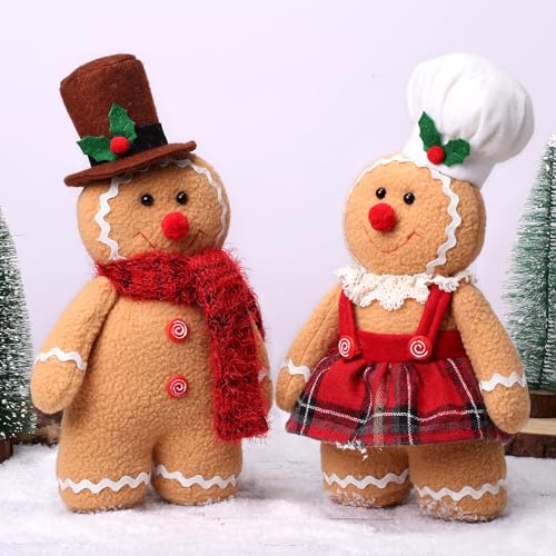 Figurines Noël Pain d'Épices 30cm