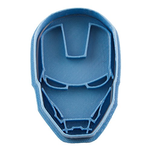 Cuticuter Superheroes Iron Man Coupe-Biscuits Bleu 8 x 7 x 1